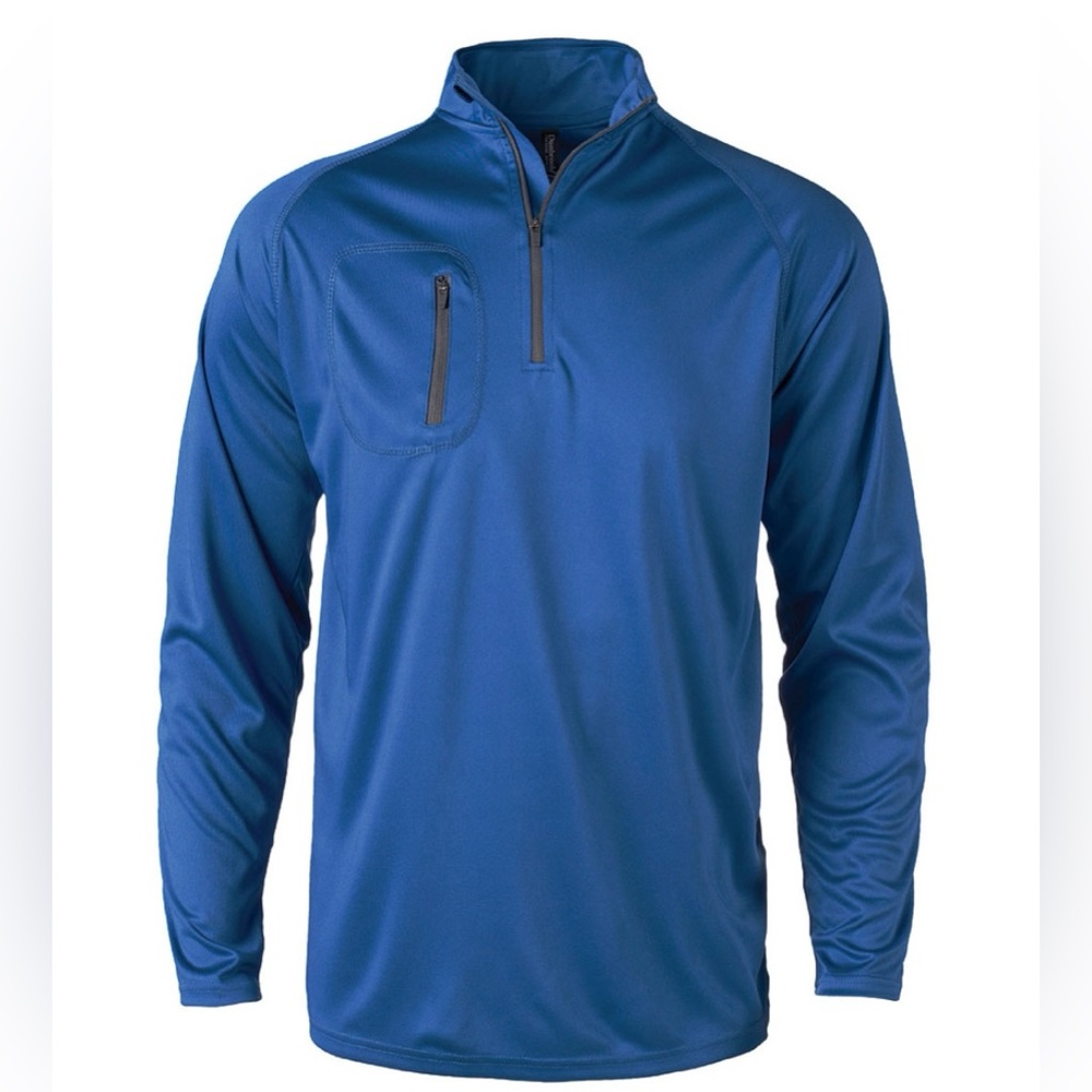Dunbrooke 100% Polyester, 5oz 1/4 Zip Size: XXXL